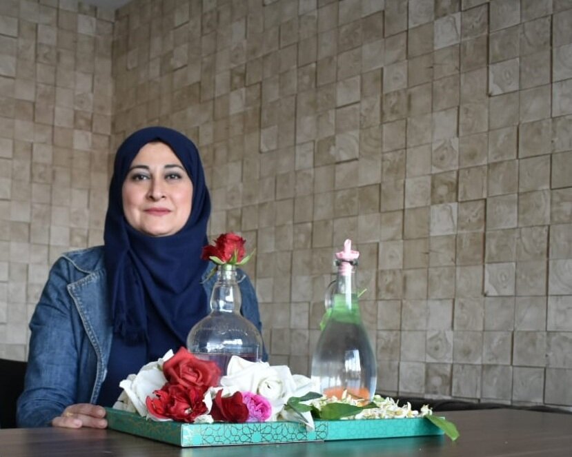 Zeinab must adapt her flower extract business to address reduced demand and a disrupted cross-border supply chain.